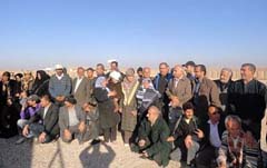 خانواده های عضو انجمن نجات فارس عازم کمپ اشرف شدند