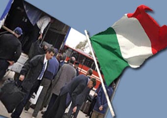 ایتالیا ۱۵ تن از اعضای گروه مجاهدین را پذیرفت