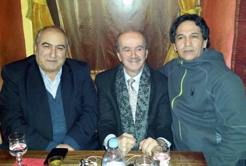 دیدار هیاتی از جداشدگان فرقه رجوی با آقای المرعبی در پاریس