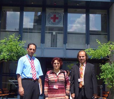 دیدار فعالین حقوق بشر با مسئولین صلیب سرخ جهانی در ژنو