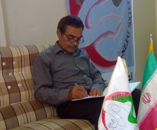 حضور خانواده ترابی در دفتر انجمن نجات گلستان