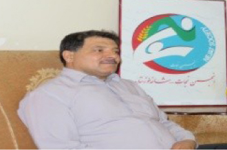 حضور آقای شاهین بابااحمدی داماد خانواده مهرداد اکبری در دفتر انجمن
