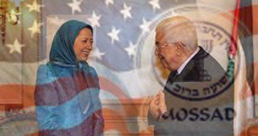دیدار تحمیلی محمود عباس و مریم رجوی و فیل هوا کردن سازمان مجاهدین