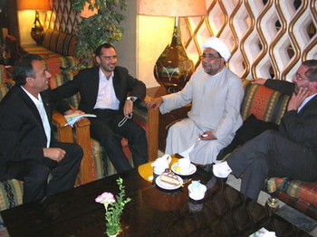دبیر کانون هابیلیان در ملاقات با تعدادی از مسئولین غیر دولتی عراق