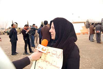 Camp Ashraf- Families Picket and Media