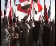 Iraqis have staged a protest rally in the eastern province of Diyala