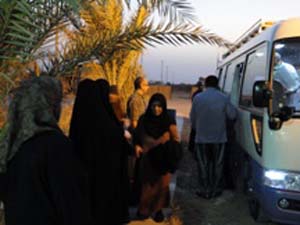 Families from Kermanshah and Lorestan at camp Ashraf