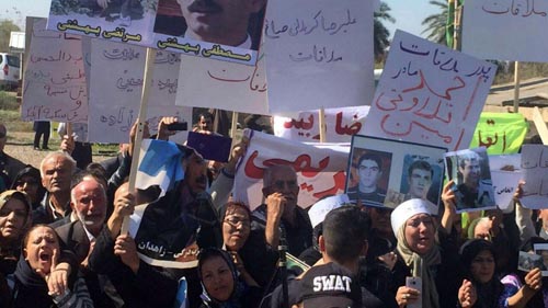 پیام تبریک انجمن نجات خوزستان به خانوده های اسیران دربند فرقه رجوی