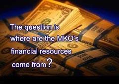 who is feeding MKO and what are the financial sources