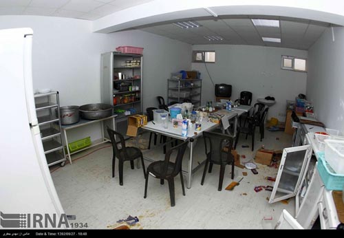 مخفیگاه سری سرکرده مجاهدین در قرارگاه اشرف زیر ذره بین خبرنگاران