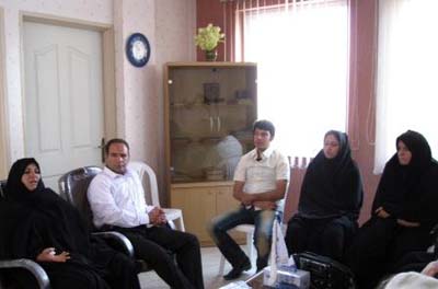 families of MKO members meeting in Arak