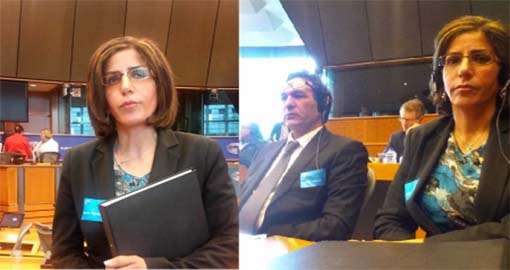 شرکت و ملاقات انجمن های آوا و زنان در پارلمان اروپا