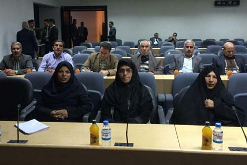 TTL residents' families at Iraqi Parliament