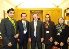 Nejat Society delegation met in the House of Lords with Baroness Neville-Jones