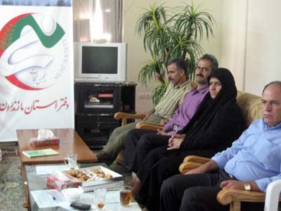 Nejat families, Mazandaran branch meeting with MKO defectors