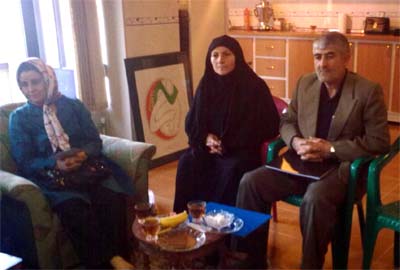 MKO members families met ICRC representative - Orumiyah