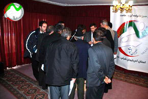 Representatives of the International RC met several families of MKO members