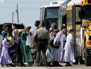 Texas officials took 416 children from a polygamist retreat into state custody