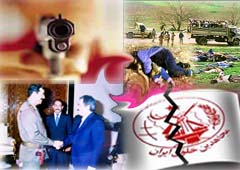 قائد هذه المنظمة مسعود رجوي خادما مطيعا لسيده الطاغية صدام العميل وقد شاركت افواج كبيرة من منظمة مجاهدي خلق في ضرب الشعب العراقي في الجنوب عام 1991م