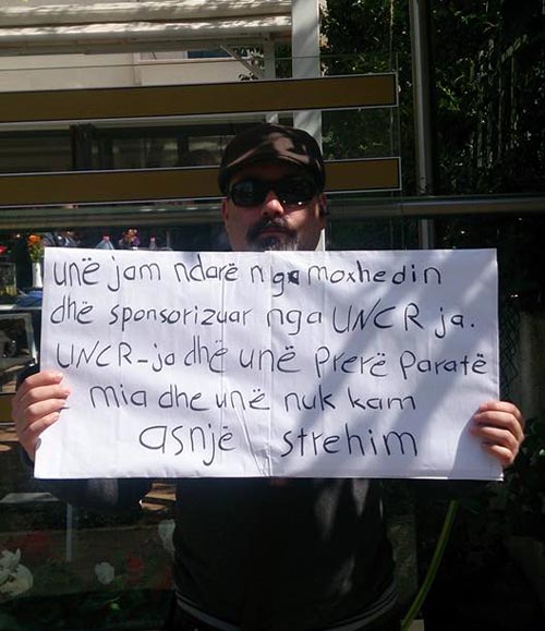 نامۀ گروهی از جداشدگان در اروپا به کمیساریای آلبانی در اعتراض به قطع حقوق جداشدگان