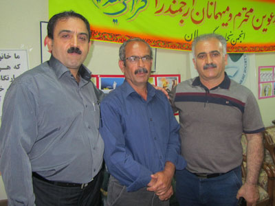 دفترانجمن نجات گیلان میزبان خانواده محمد قادری گروگان فرقه رجوی