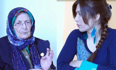 مصاحبه خانم نسرین ابراهیمی با خانم رابعه شاهرخی ( مادر رضوان ) - قسمت اول