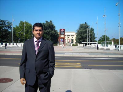 آرش صامتی پور در ژنو