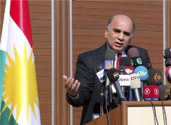 Fouad Hussein, head of the office of President Barazani's Government of the Kurdistan Region