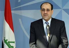 Iraqi Prime Minister Nouri al-Maliki