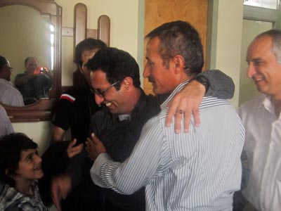 Majid Mohammadi MKO defector joined his family