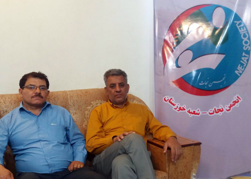 دیدار آقای سعید وادیان از خانواده های قربانیان فرقه رجوی با اعضای انجمن نجات خوزستان