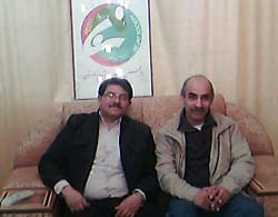 دیدار با آقای بشیری در دفتر انجمن نجات خوزستان