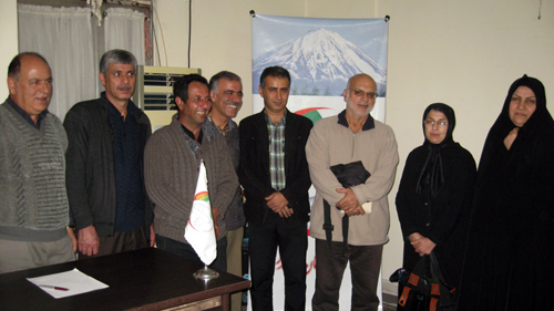 Reza Rajabzade among Mazandarani families of MKO hostages