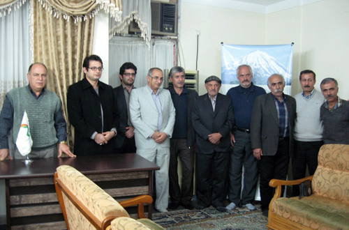 Reza Rajabzade among Mazandarani families of MKO hostages