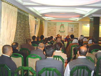 Mambars of Iraq's Islamic Supreme Assembly visit Habilian Association